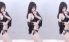 【虎牙订制福利】小莉子 热舞视频 ♥超短皮裙抖臀热舞，这个胸部过于膨胀♥